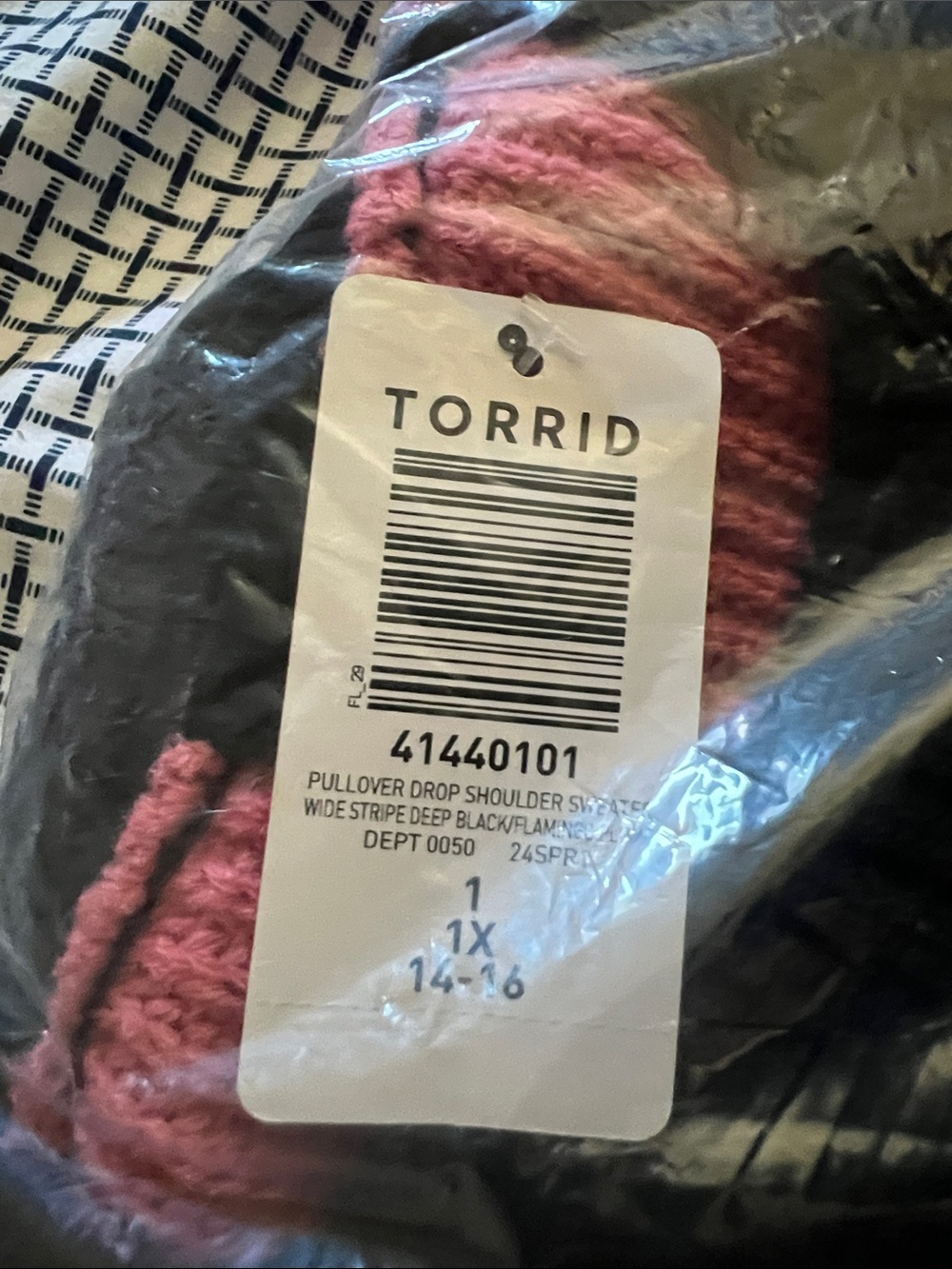 Torrid Pullover Drop Shoulder Sweater - Picture 6 of 8